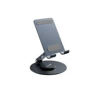STAND FOR TABLET MOBILE PHONES GENIUS M100 360Grados Plegable 4 a 10Inch Iron Gray