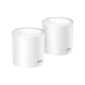 Deco Tp-Link X10 WIFI 6 Mesh WIFI AX1500 for Home Blanco (2 Pack)