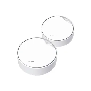 Deco Tp-Link X50-POE WI-FI 6 Doble Banda Mesh AI AX3000 Blanco (2 Pack)