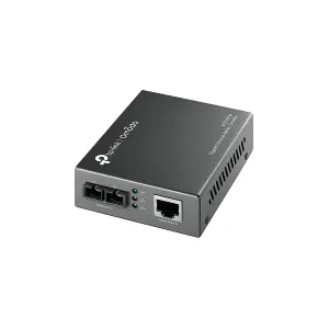 CONVERTIDOR TP-LINK MC200CM Gigabit Mult-Mode 110-100-1000Mbps RJ45 Port Ext. Fiber hasta 0.55Km