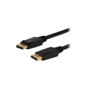 Cable Argom Display Port to Display Port M-M 1.8MTS Negro — ARGOM TECH