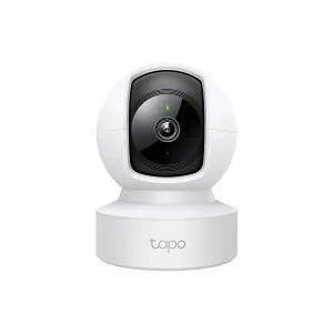 Camara Tp-Link Tapo C202 Tipo PT Int 2MP Visión 360° Vis. Noct. IR WI-FI-RJ45 Bidirecional 512GB — TP-LINK