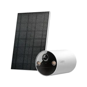 Camara Tp-Link Tapo C410 Kit Tipo Bala Panel Solar Ext 3MP Fija Vis. Noct Color WI-FI Bidirec 512GB — TP-LINK