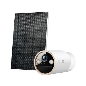Camara Tp-Link Tapo C460 Kit Tipo Bala Panel Solar Ext 8MP Fija Vis. Noct Color WI-FI Bidire 512GB — TP-LINK