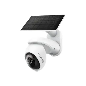 Camara Tp-Link Tapo C660 Kit Tipo PT Panel Solar Ext 8MP Vis. 360° Vis Noct WI-FI Bidirec 512GB
