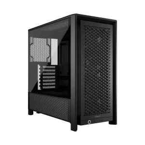 CASE CORSAIR FRAME 4000D RS Modular Mid-Tower Tempered Glass USB-C 2USB-A Negro — CORSAIR