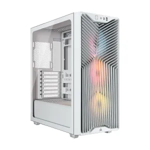 Case Corsair Atx 3200D RS Argb Tempered Glas Mid-Tower USB3.2 USB2.0 SUP-9VENT. White — CORSAIR