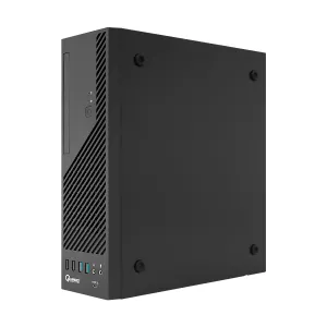 Case Quasad Slim QGT-450G 2USB2.0 USB-C PS-450W-80 Plus Gold 100V-240V micro-ATX Negro