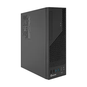 Case Quasad Slim TFX-650W 2USB2.0 USB-C PS-650W 110V-220V micro-ATX Negro