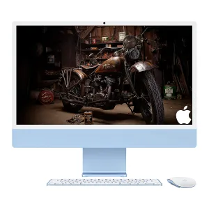 Cop. Apple Imac Aio M4 16GB 256GB-SSD 24INCH BT WIFI Cam. Ios Blue — APPLE