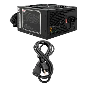 Fuente de Poder QUASADXS-850 OUTPUT-500W 24 - 4 Pin 3XSATA 8CM Fan Ac-Input 115V — QUASAD COMPUTER