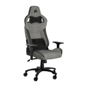 Gaming Chair Corsair T3 Rush Fabric Gray-Charcoal — CORSAIR