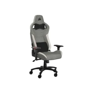 Gaming Chair Corsair T3 Rush Fabric Gray-White — CORSAIR