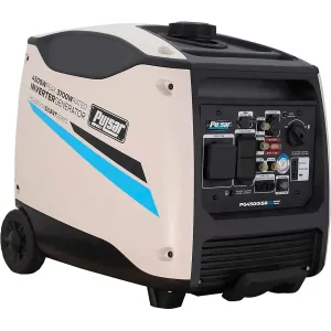 GENERADOR PULSAR PG4500ISR INVERTER 4500 Peek Watts 3700 Running Watts Wireless Remote Start — QUASAD COMPUTER