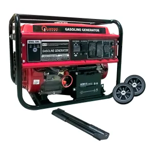 GENERADOR ELECTRICO QUASAD BS-7500E Gasolina Rated Output 6.0kw Max. Out. 6.5kw 100-220V — QUASAD COMPUTER