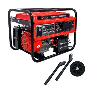 GENERADOR ELECTRICO QUASAD QP-7500E Rated Output 6.0kw Max. Out. 6.5kw 100-220V — QUASAD COMPUTER