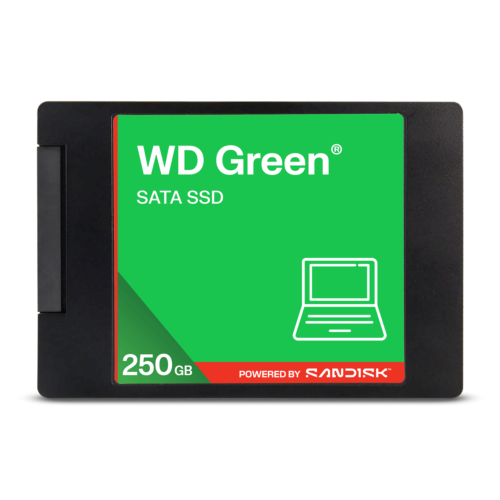 SSD Western Digital 250GB SATA 2.5Inch 7mm 545MB-S Green — WESTERN DIGITAL