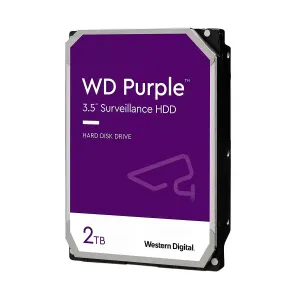 Disco Duro Western Digital Interno 2TB 5400RPM 3.5INC.24-7 256MB Cache 3Y Purple — WESTERN DIGITAL