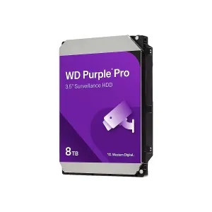 Disco Duro WD 8TB Purple SATA 7200RPM CACHE-256MB SATA 3.5Inch 5y