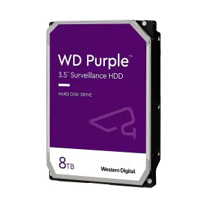 Disco Duro Western DIGITAL-INTERNO-PURPLE-8TB-5640RPM-3.5INC.-24-7-VIDEO Vigilancia Purple