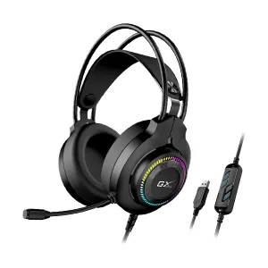 Headset Genius Gaming HS-580U Wired USB Negro