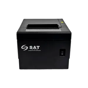 Imp. Sat Termica 38T Use 58mm 300mm-s 203DPI con Cortador USB Serial Ethernet 1D 2D Negro — SAT PCS