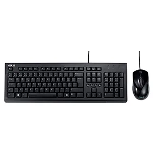 Teclado-Mouse Asus U2000 Combo USB Negro