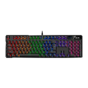 TECLADO GENIUS Scorpion K12 Gaming USB Mechanical RGB Wired 1.8mts Black — GENIUS