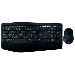 Teclado-Mouse Combo Logitech MK850 Negro Multidispositivo Wireless Unifiying BT Flow Multiplataforma