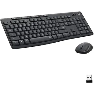 Teclado-Mouse Logitech MK295 Wireless USB Negro