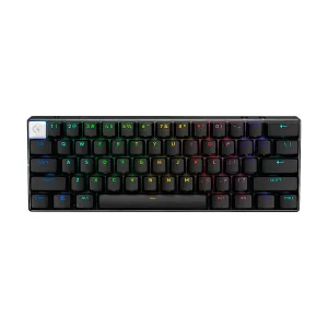 Teclado Logitech G Pro X 60 Lightspeed Wireless Gaming Ultra Compact Tkl Mechanical RGB Black — LOGITECH