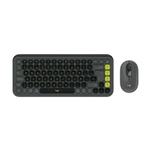 Teclado Logitech Bluetooh Combo Pop Icon Inal Graphite