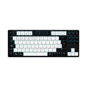 Teclado Mecanico Tengu RGB Blanco Negro Switch Rojo Yokai Wifi-Wired Gamer — GENERICOS