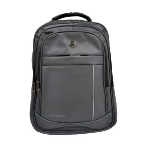 Mochila Notebook Madison Nylon 15.6INC. Negra-Gris — QUASAD COMPUTER