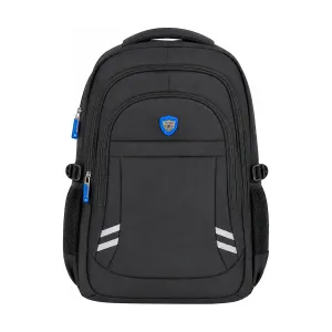Mochila Notebook Xinweiao Nylon 15.6INC. Negra con Logo Azul