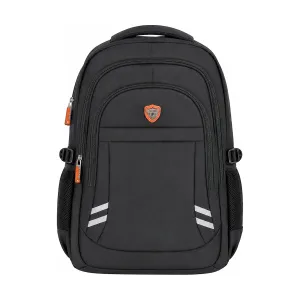 Mochila Notebook Xinweiao Nylon 15.6INC. Negra con Logo Naranja — QUASAD COMPUTER