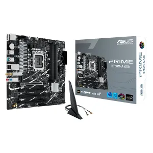 Mbo Asus Prime B760M-A AX6 LGA-1700 Intel 14va. 4DDR5 Wifi DP HDMI 3M.2 12USB PCIe 4.0 mini-ATX — ASUS COMPUTER INTERNACIONAL