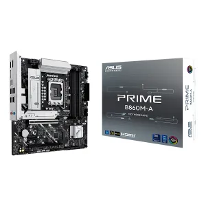 MBO ASUS Prime B860M-A Intel Core Ultra LGA1851 DDR5-8666Mhz 2DP HDMI M.2 PCIe5.0 uATX — ASUS COMPUTER INTERNACIONAL