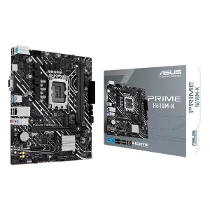 Mbo Asus Prime H610M-K 13VA LGA1700 2XDDR5-5600 HDMI M.2 USB3.2 PCIE4.0 Matx — ASUS COMPUTER INTERNACIONAL