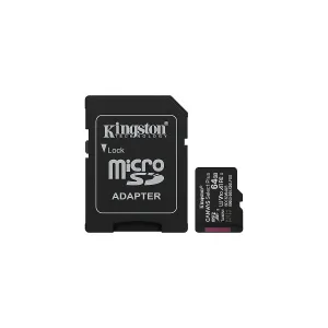 MICRO-SD SDCS3 KINGSTON 64GB CANVAS Select Plus Gen3 100MB-s with Adapter
