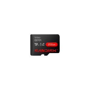 Memory microSDXC SANDISK Video 256GB SDA 6.0 UHS-I — SANDISK