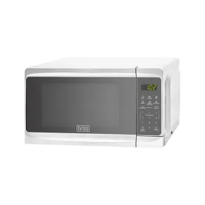 Microondas Black and Decker 20LT Plateado — BLACK + DECKER