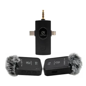 MICROFONO TRION TM100 Lavalier Wireless Black 2.4G