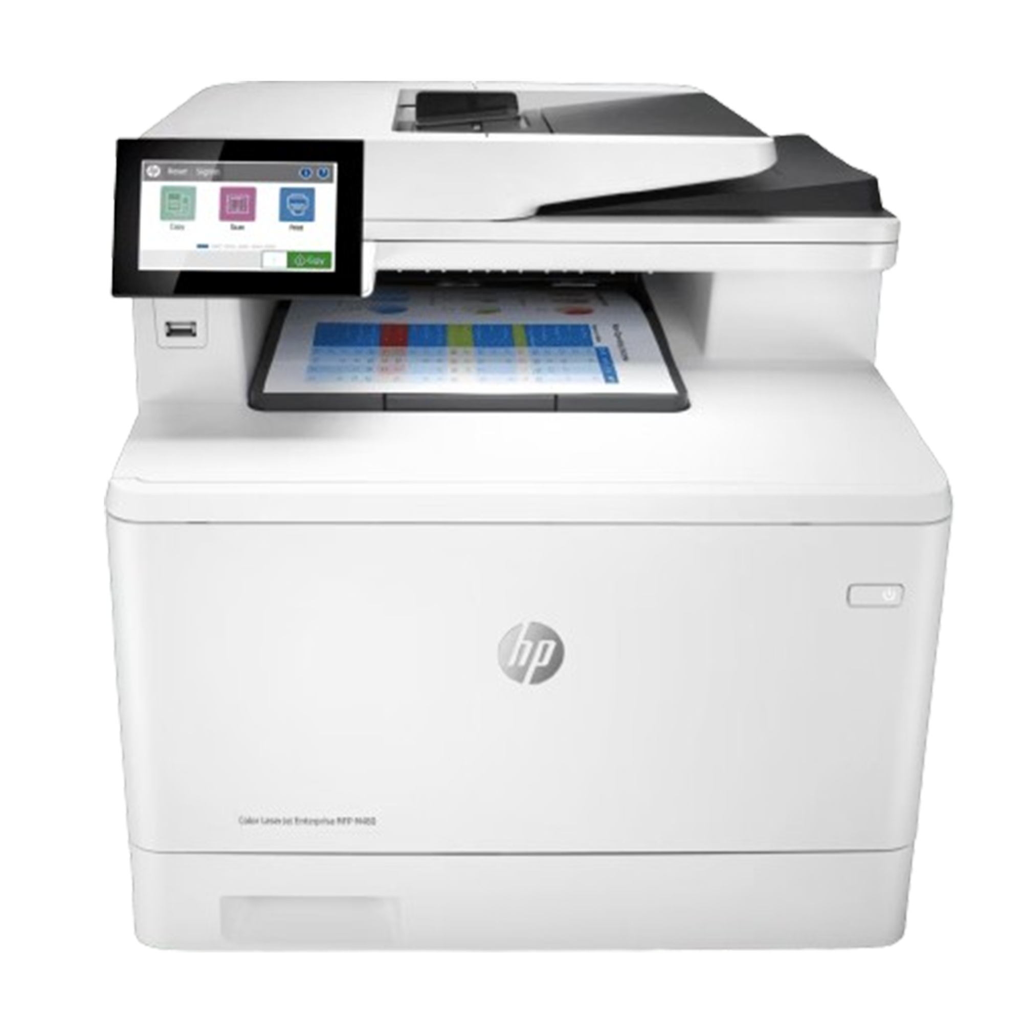 HP - Impresora M480f LaserJet Multifunción a Color 29 ppm