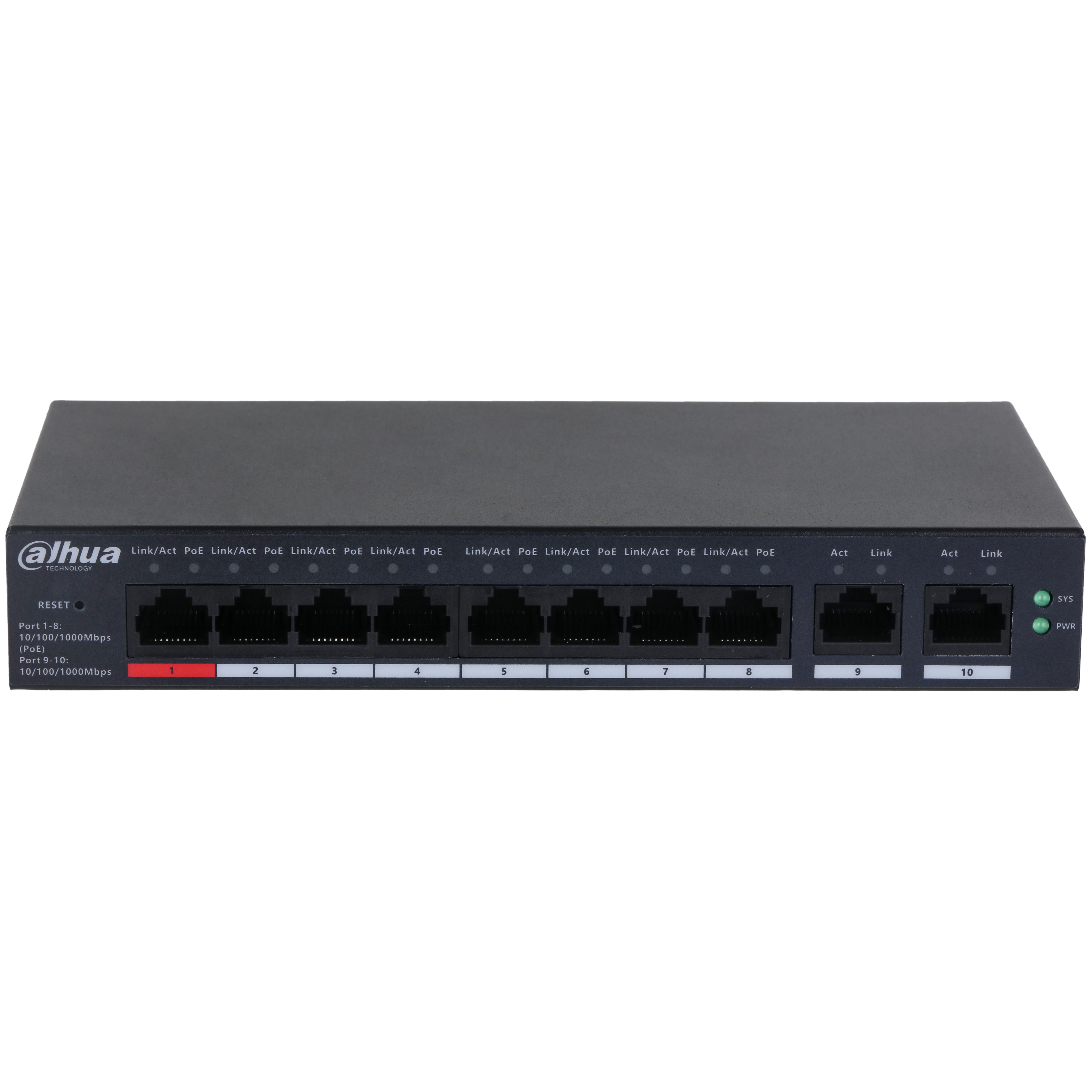 DAHUA Smart Managed Switch — DAHUA