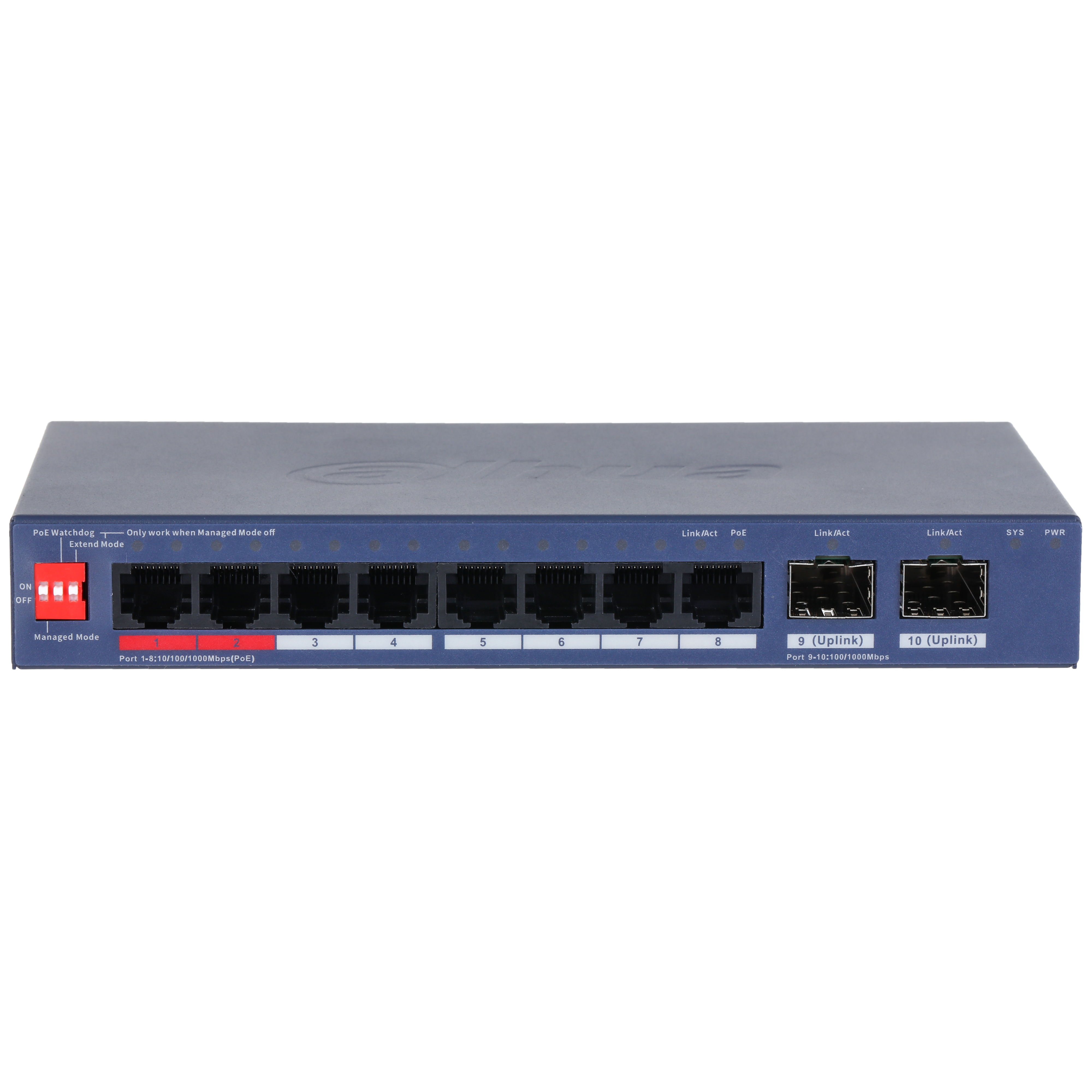 DAHUA switch PoE Gigabit administrable — DAHUA