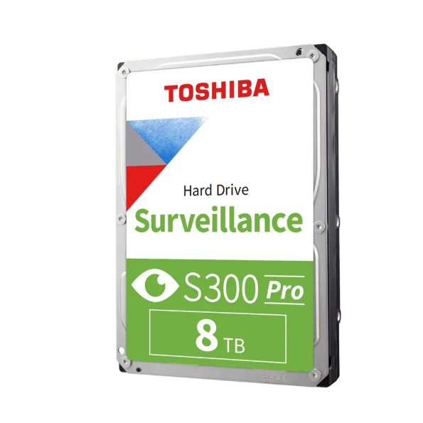 Toshiba Disco duro interno S300 PRO de vigilancia de 8 TB