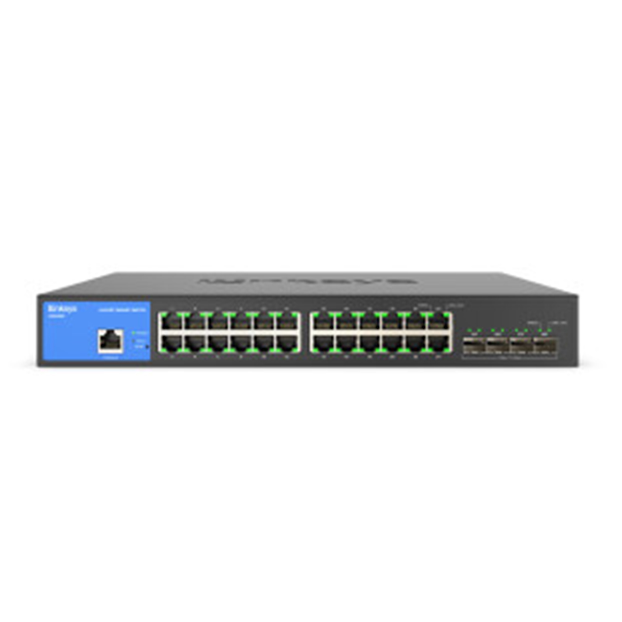 Linksys - 24-PORT Managed Gigabit Switch 4 10G Sfp Taa