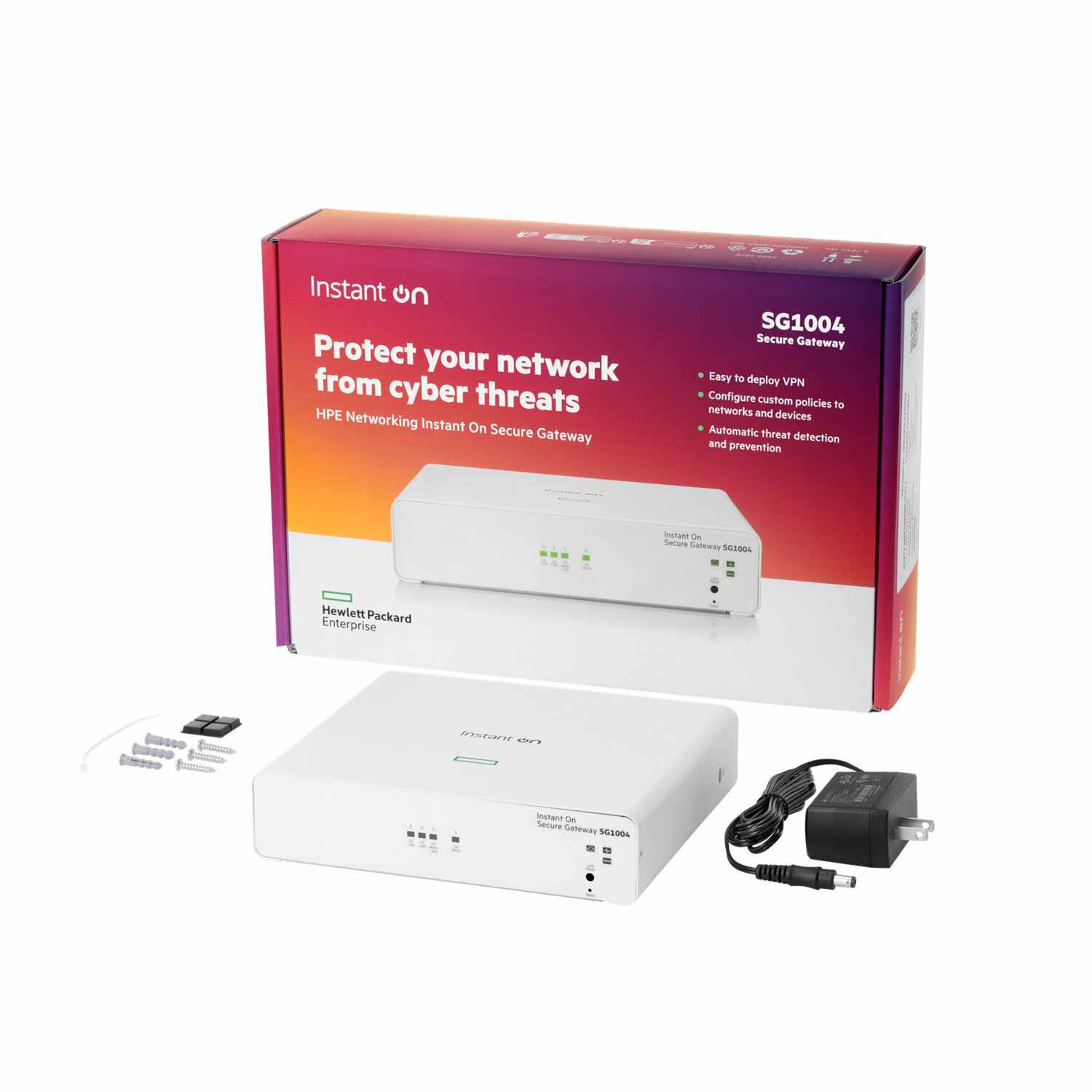 ARUBA Networking Instant On Secure Gateway 4-port Gigabit SG1