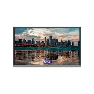 Monitor Ben-Q 65INCH Inter. RE-6501 Edu. Ips Dled 4K 3840X2160 Touch VGA 3HDMI DP USB Black — BENQ